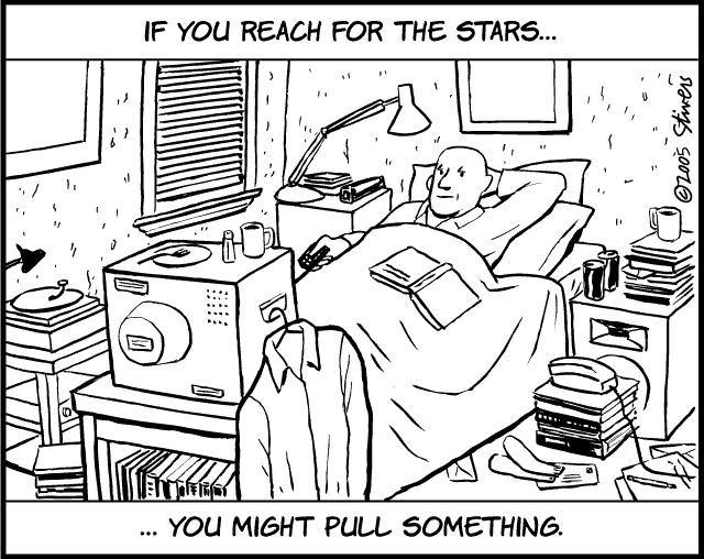 If you reach for the stars…